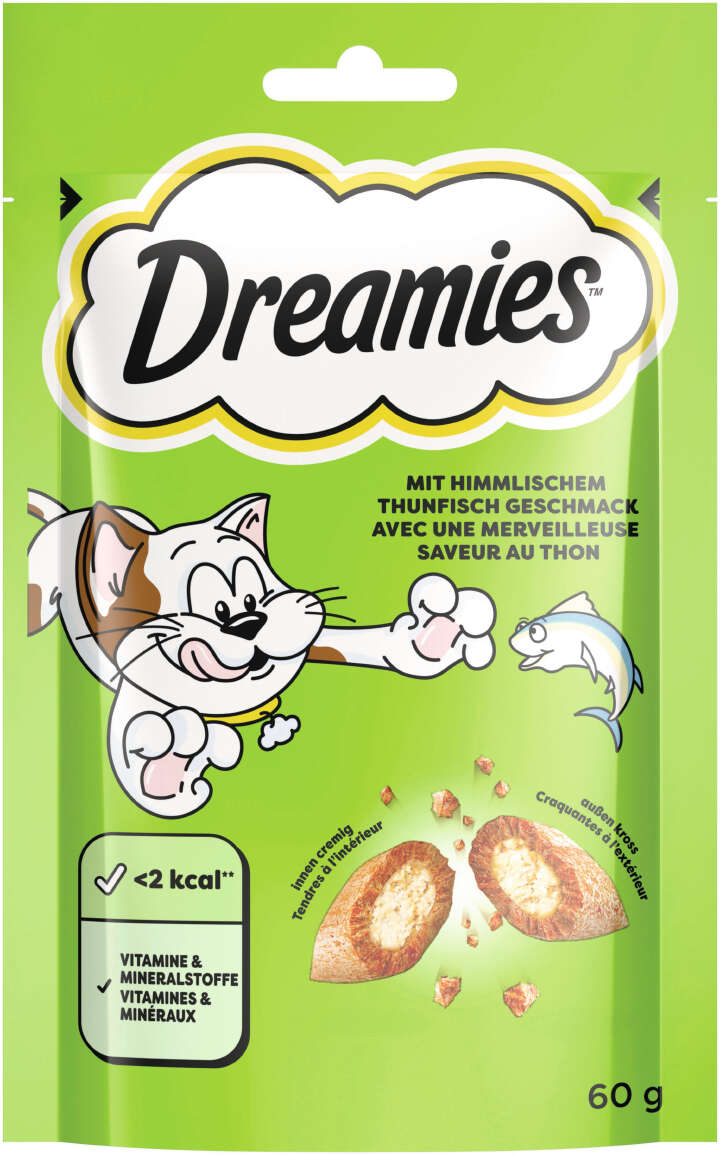Dreamies Katzenleckerli mit Thunfisch